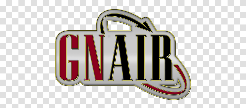 Gnair Logo Pin Emblem, Word, Gas Pump, Machine, License Plate Transparent Png