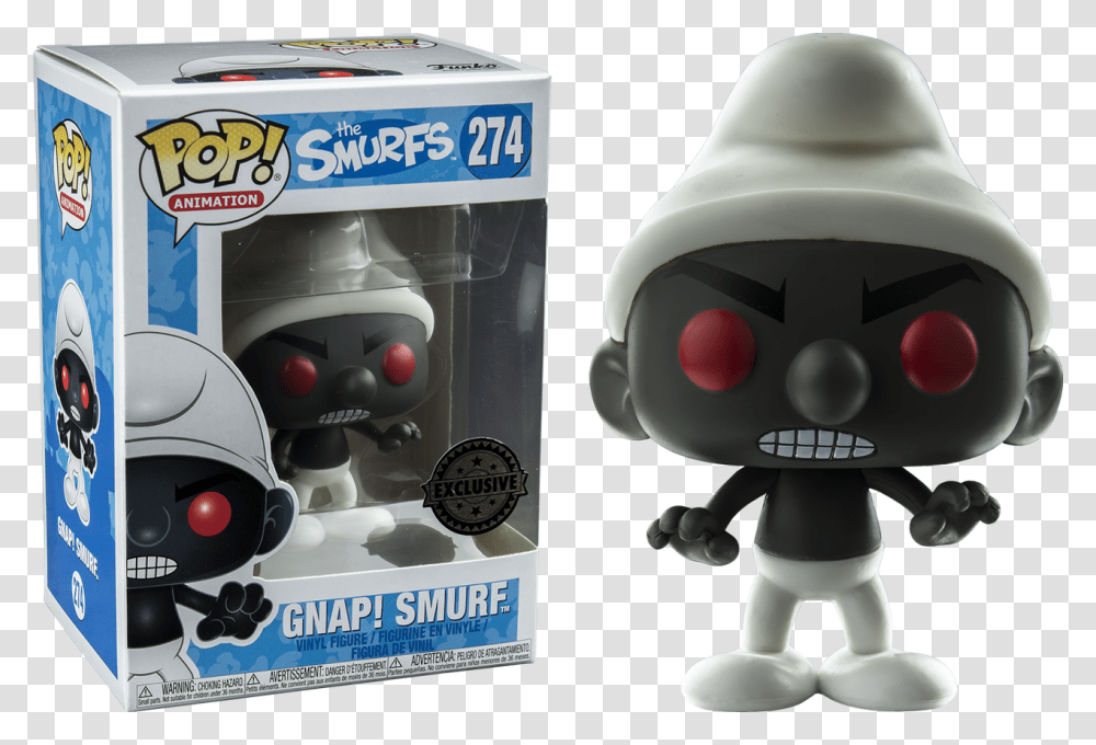 Gnap Smurf Funko Pop, Toy, Robot, Helmet Transparent Png