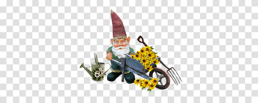 Gnome Tool, Plant, Figurine, Flower Transparent Png