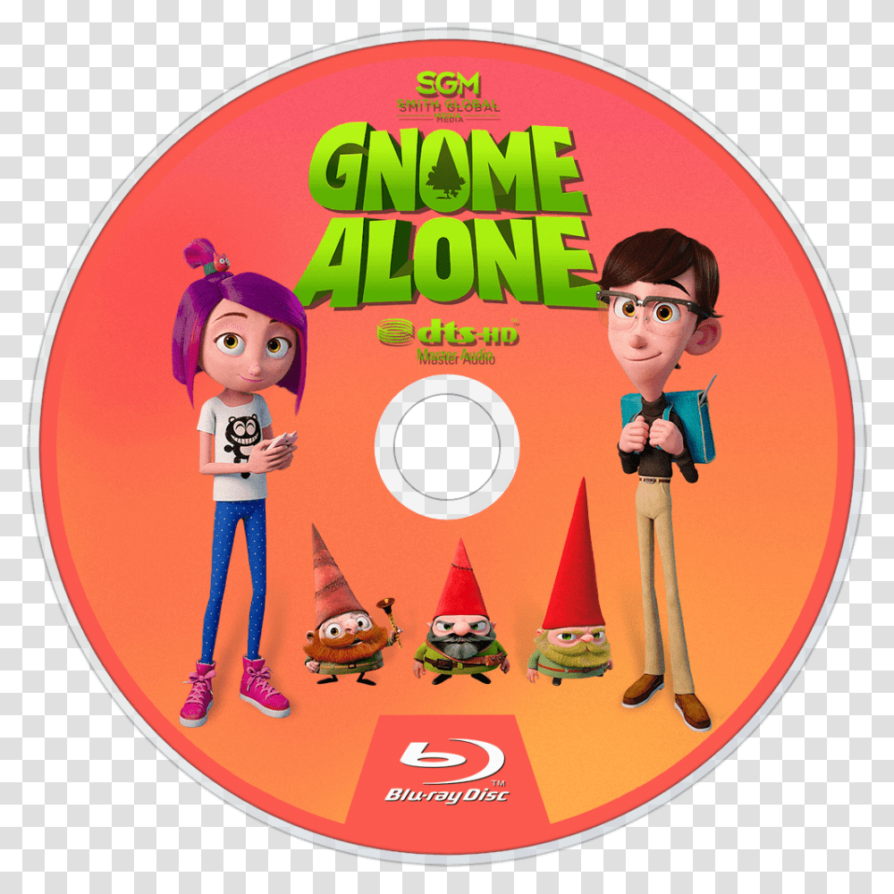 Gnome Alone Bluray Disc Image, Disk, Dvd, Person, Human Transparent Png