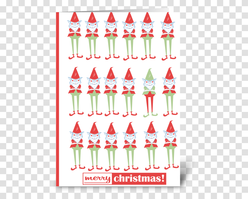 Gnome Christmas Pattern Illustration, Food, Text, Candy, Cream Transparent Png