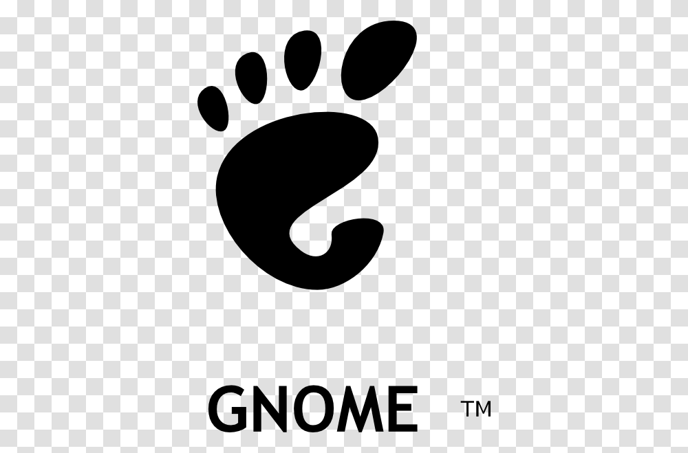 Gnome Large Size, Footprint, Stencil Transparent Png