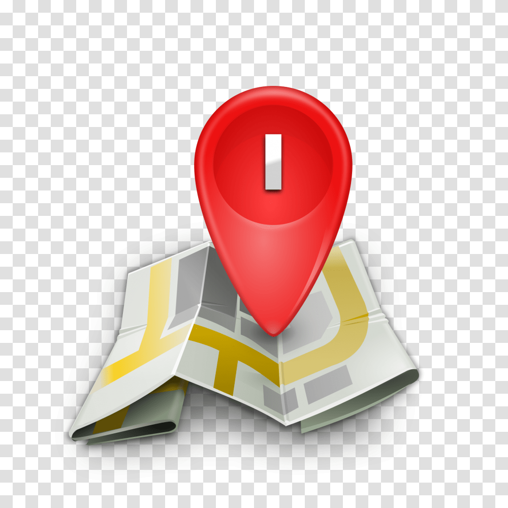 Gnome Maps Icon, Ball, Balloon, Paper, Heart Transparent Png