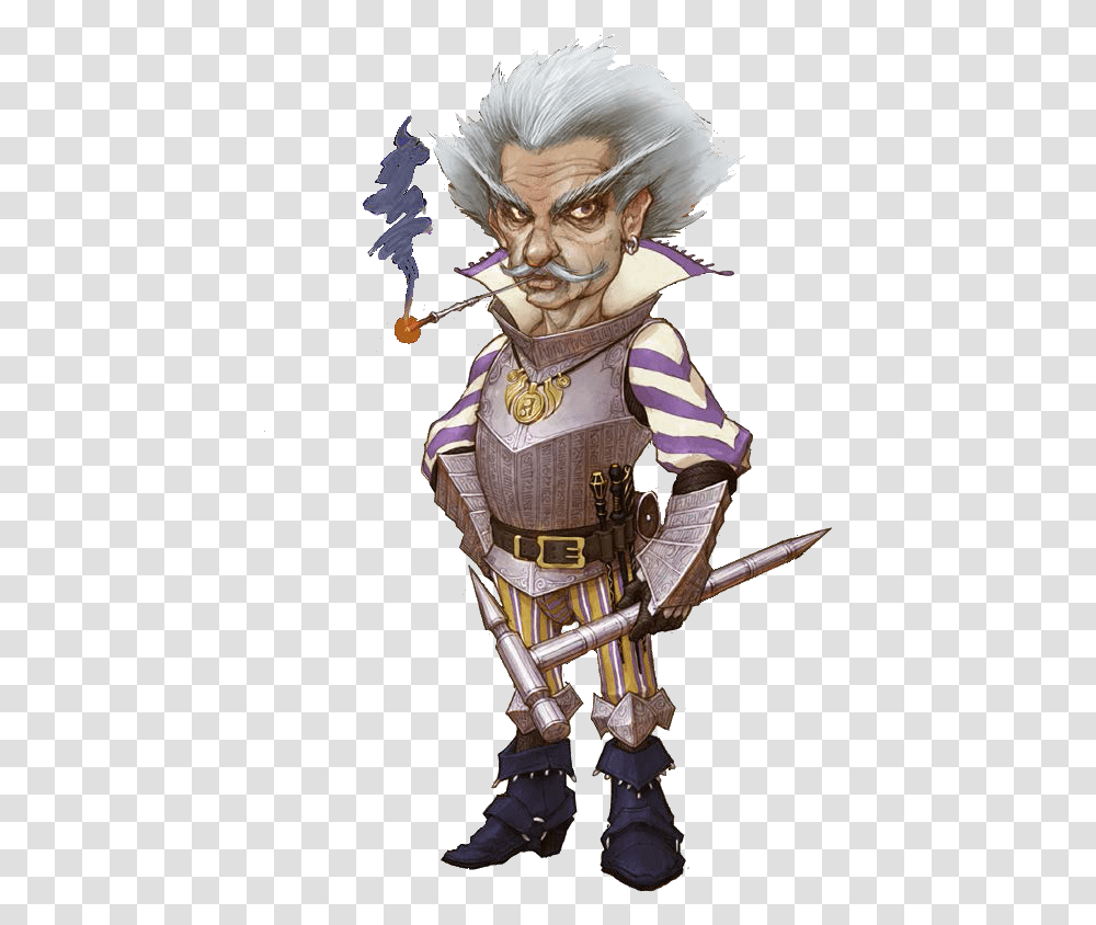 Gnome Warrior Dungeon And Dragon Gnom, Costume, Person, Samurai, People Transparent Png