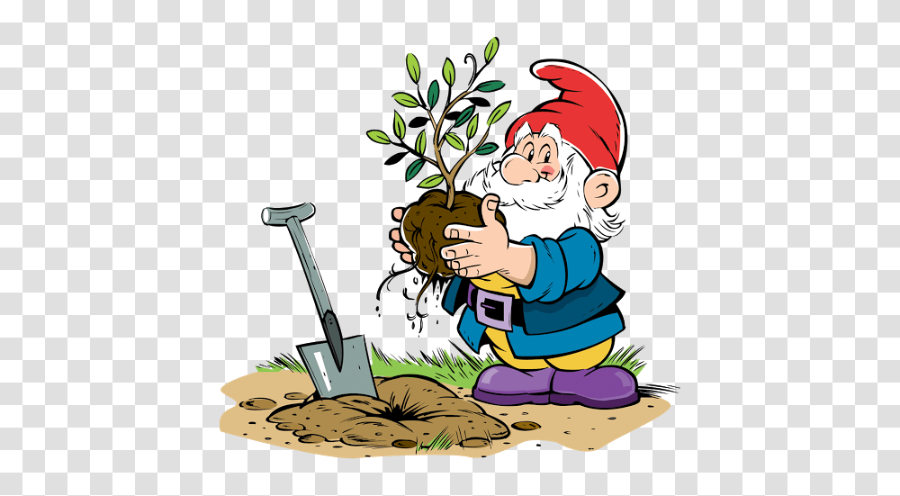 Gnomy In Gnomes Clip Art, Person, Human, Outdoors, Cleaning Transparent Png