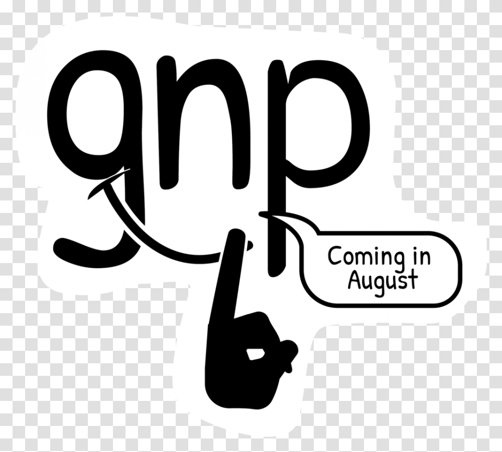 Gnp Acronym Calligraphy, Label, Alphabet, Number Transparent Png
