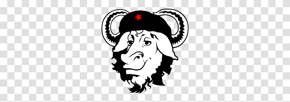 Gnu Cap Hat Cow Clip Art, Stencil, Person, Human Transparent Png