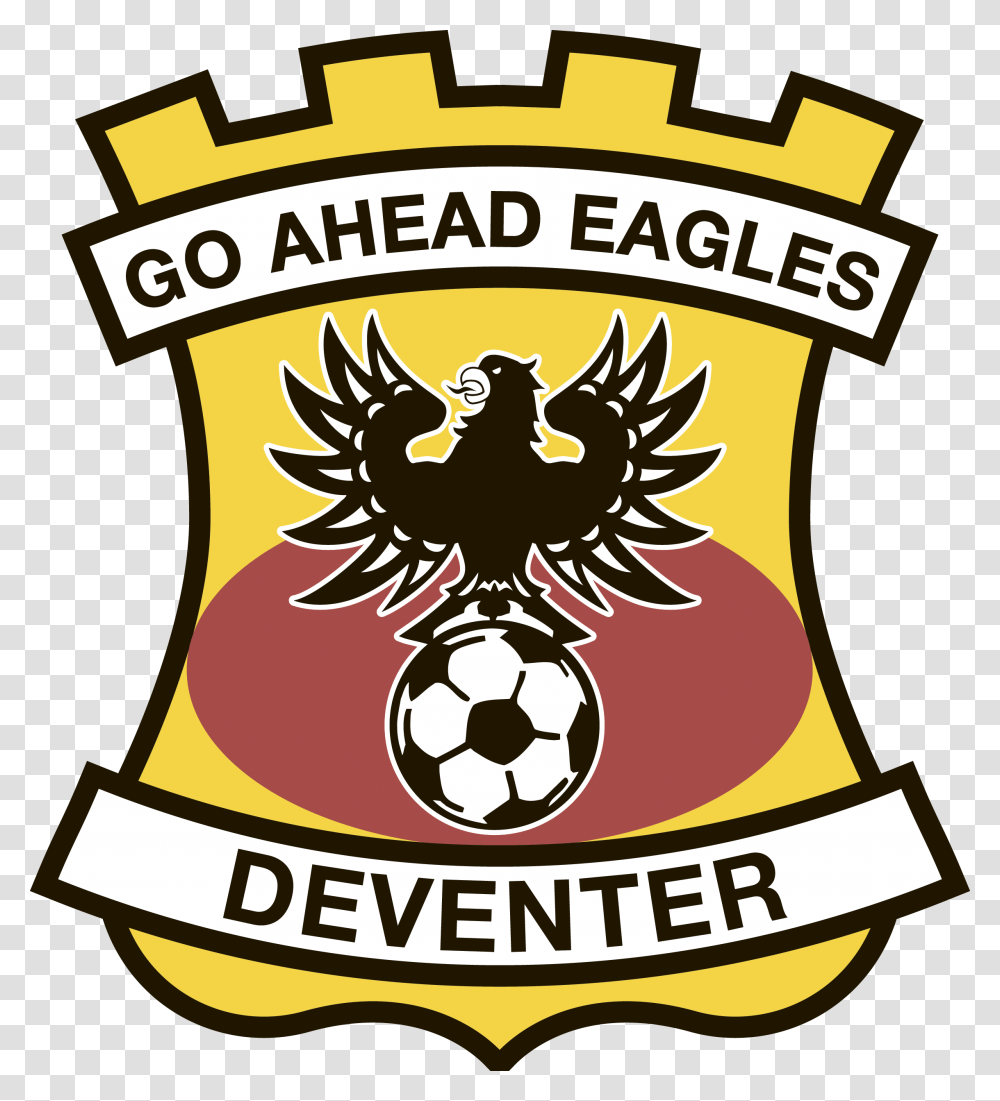 Go Ahead Eagles Logo 2002 2015 Go Ahead Eagles Logo, Trademark, Badge, Emblem Transparent Png