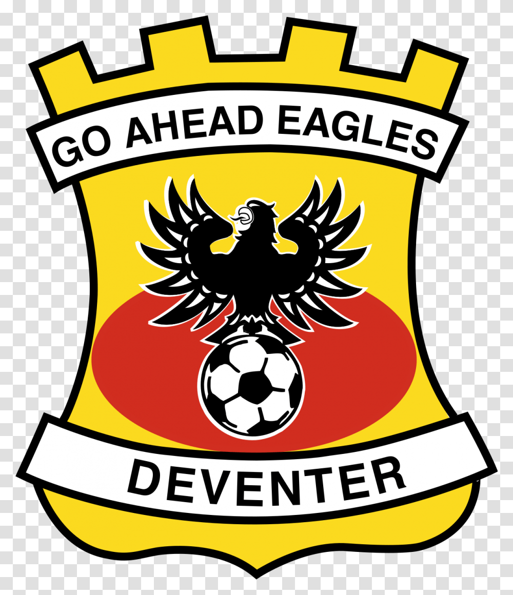 Go Ahead Eagles Logo, Label, Trademark Transparent Png