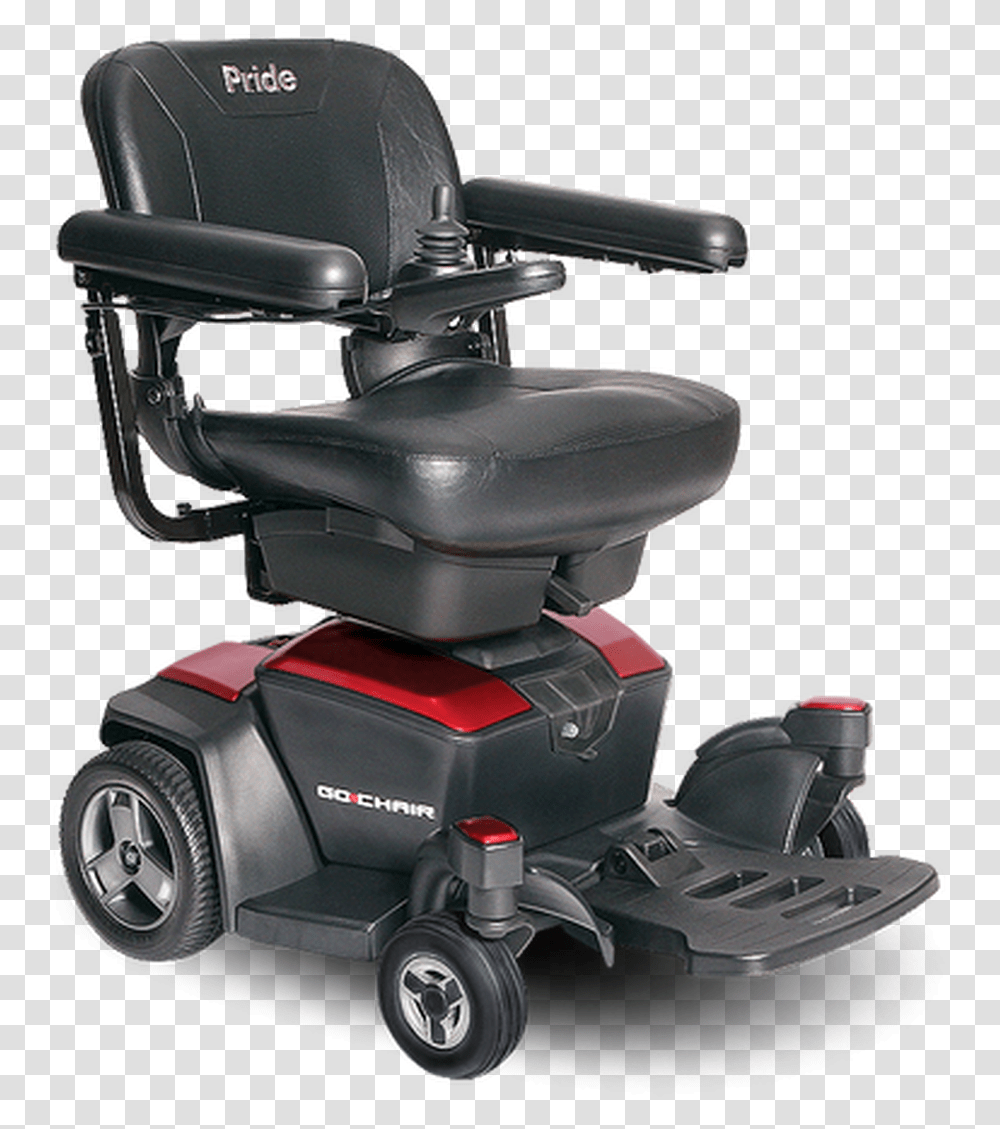 Go Chair Power Wheelchair In Red Pride Go Chair, Furniture, Lawn Mower, Tool Transparent Png