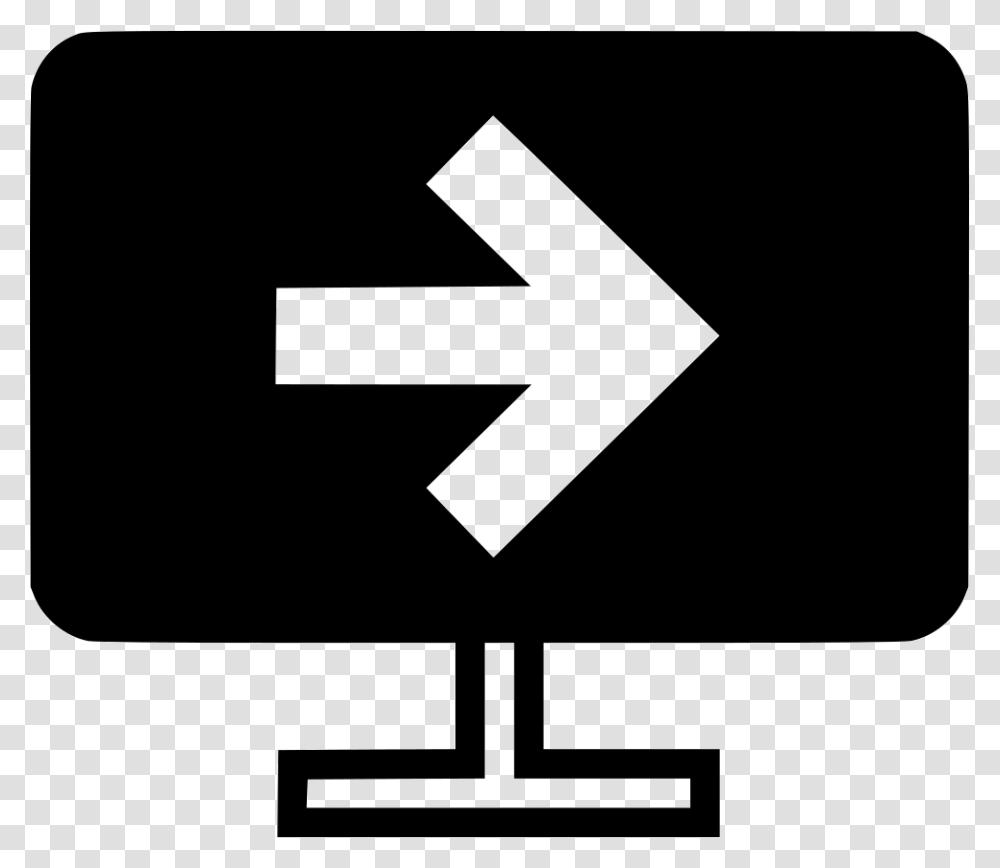 Go Forward Arrow Icon, Sign, Cross, Road Sign Transparent Png