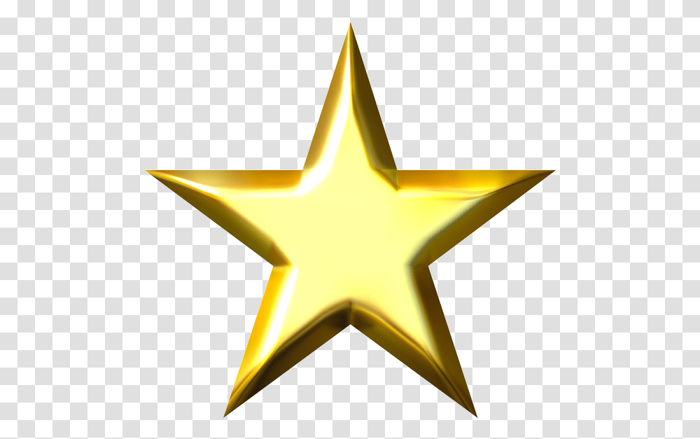 Go Gold Gold Star, Cross, Star Symbol Transparent Png