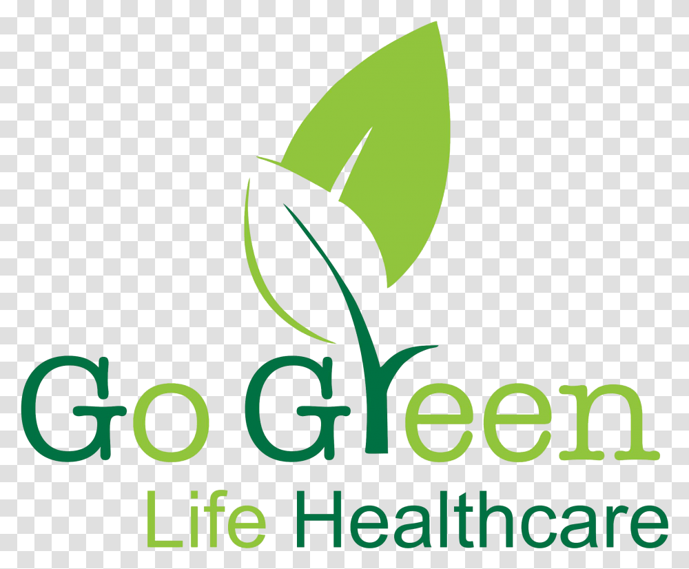Go Green Life Healthcare Go Green In Healthcare, Plant, Label, Vegetation Transparent Png
