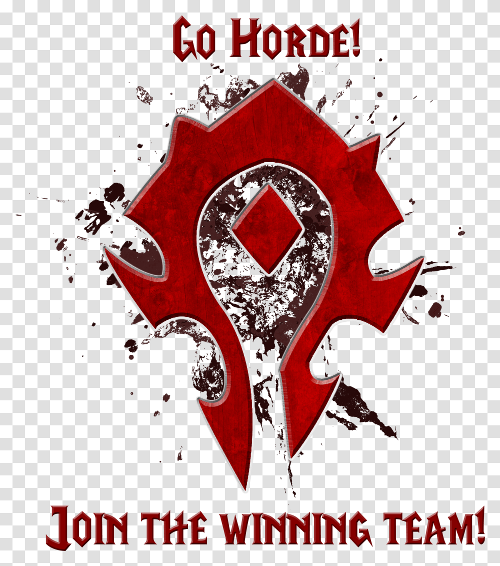 Go Horde Download World Of Warcraft, Poster, Advertisement Transparent Png