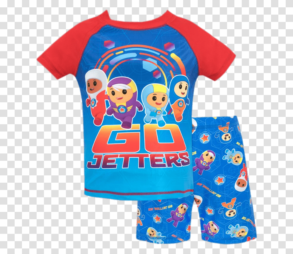 Go Jetters Swim Set Go Jetters Shirt, Apparel, T-Shirt, Pajamas Transparent Png