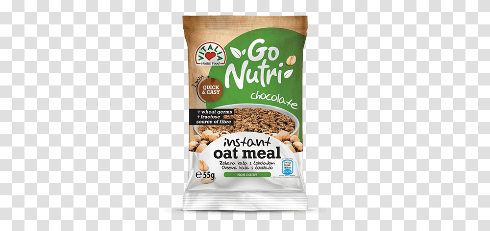 Go Nutri Oatmeal With Chocolate Muesli, Flyer, Plant, Food, Vegetable Transparent Png