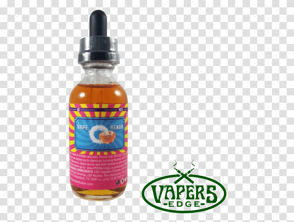 Go Nuts By Vape Orenda Eliquid Composition Of Electronic Cigarette Aerosol, Label, Bottle, Syrup Transparent Png