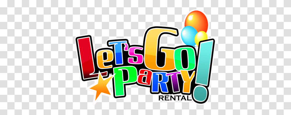 Go Party Lets Go To The Party, Pac Man, Text, Urban Transparent Png