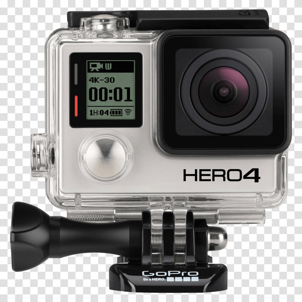 Go Pro Hero 4 Video Camera Gopro 4 Black Edition, Electronics, Digital Camera Transparent Png
