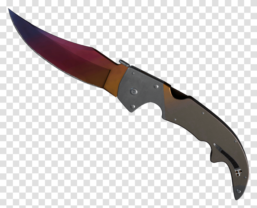 Go Skins Falchion Knife, Blade, Weapon, Weaponry, Dagger Transparent Png