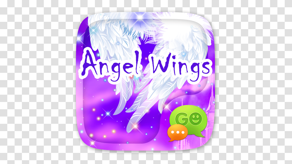 Go Sms Pro Angel Wings Theme 10 Download Android Apk Aptoide Go Sms, Text, Outdoors, Nature, Alphabet Transparent Png