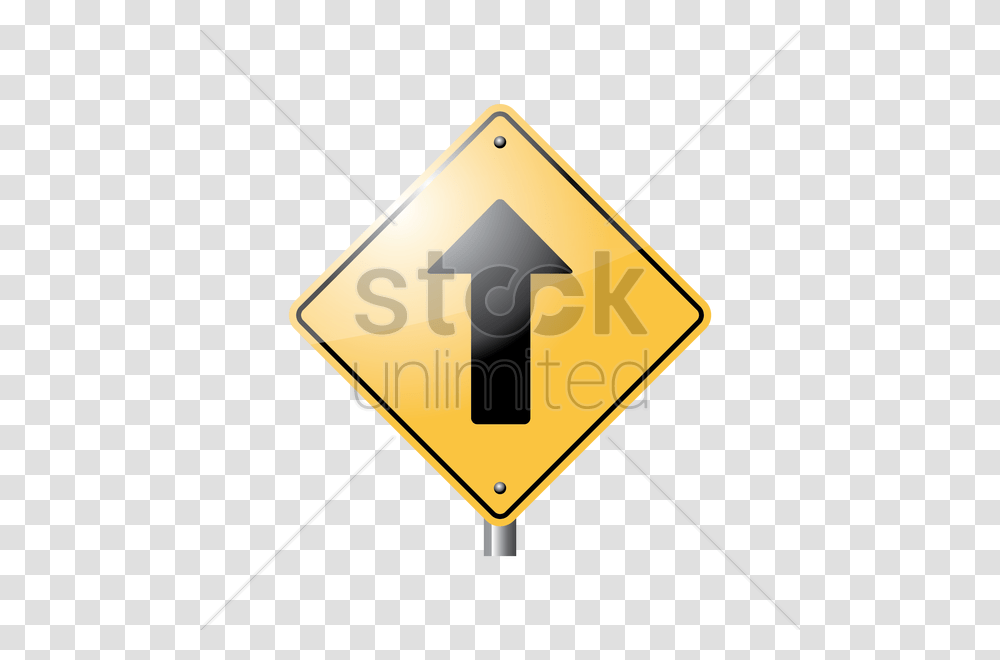 Go Straight Road Sign Vector Image, Stopsign Transparent Png