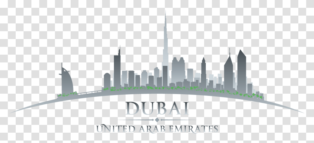 Go To Image Dubai Vector Background, Architecture, Building, Paper Transparent Png