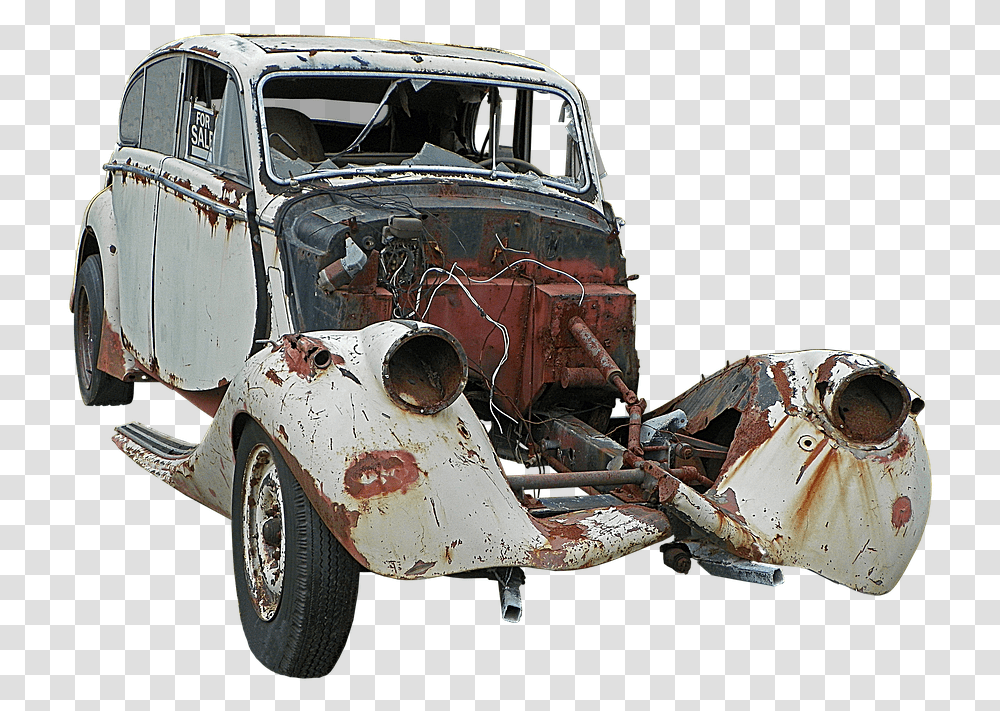 Go To Image Old Rusty Car, Machine, Tire, Hot Rod, Vehicle Transparent Png