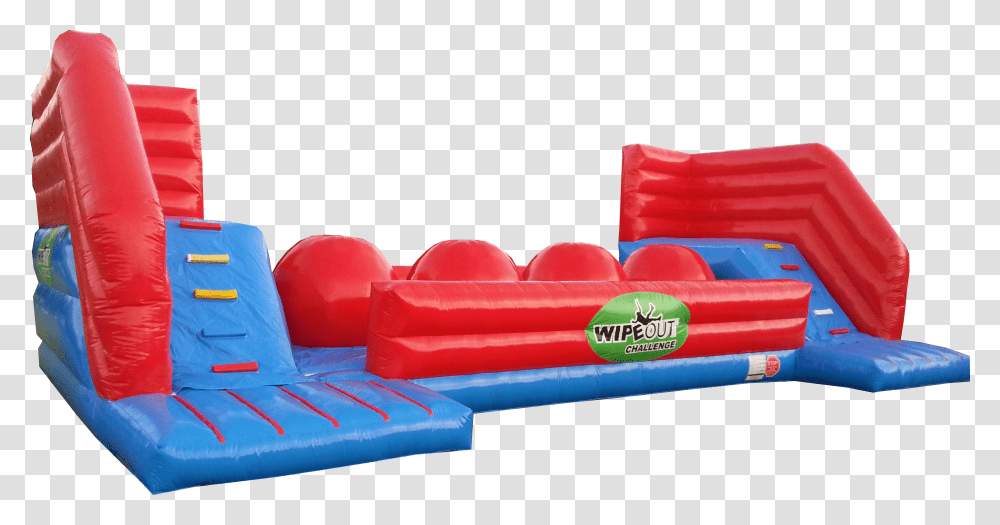 Go To Image Wipeout Jumping Castle, Inflatable Transparent Png