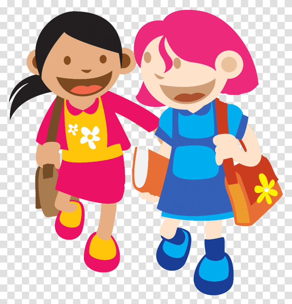 Go To School, Person, Human, People, Doll Transparent Png
