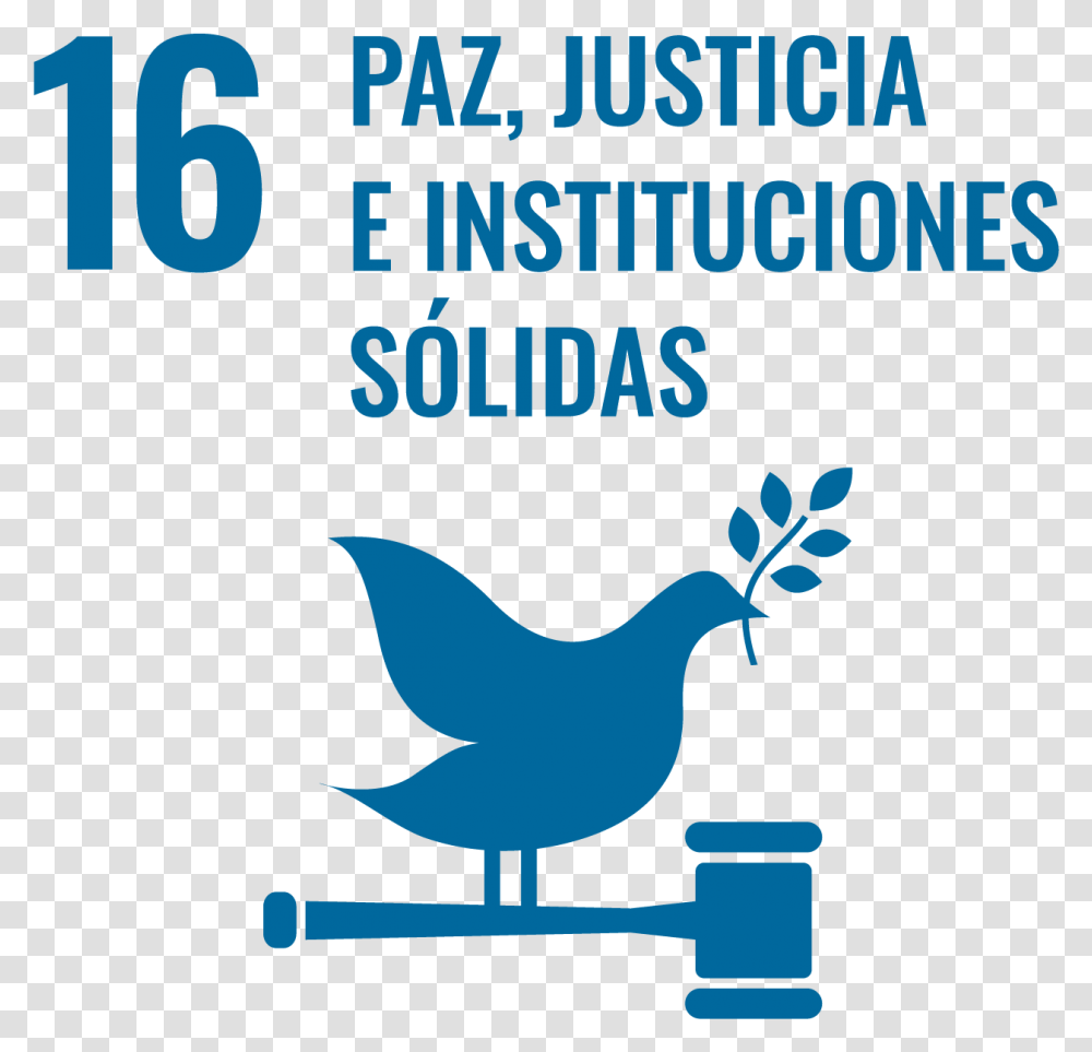 Goal 16 Peace Justice And Strong Institutions, Poster, Advertisement, Animal Transparent Png