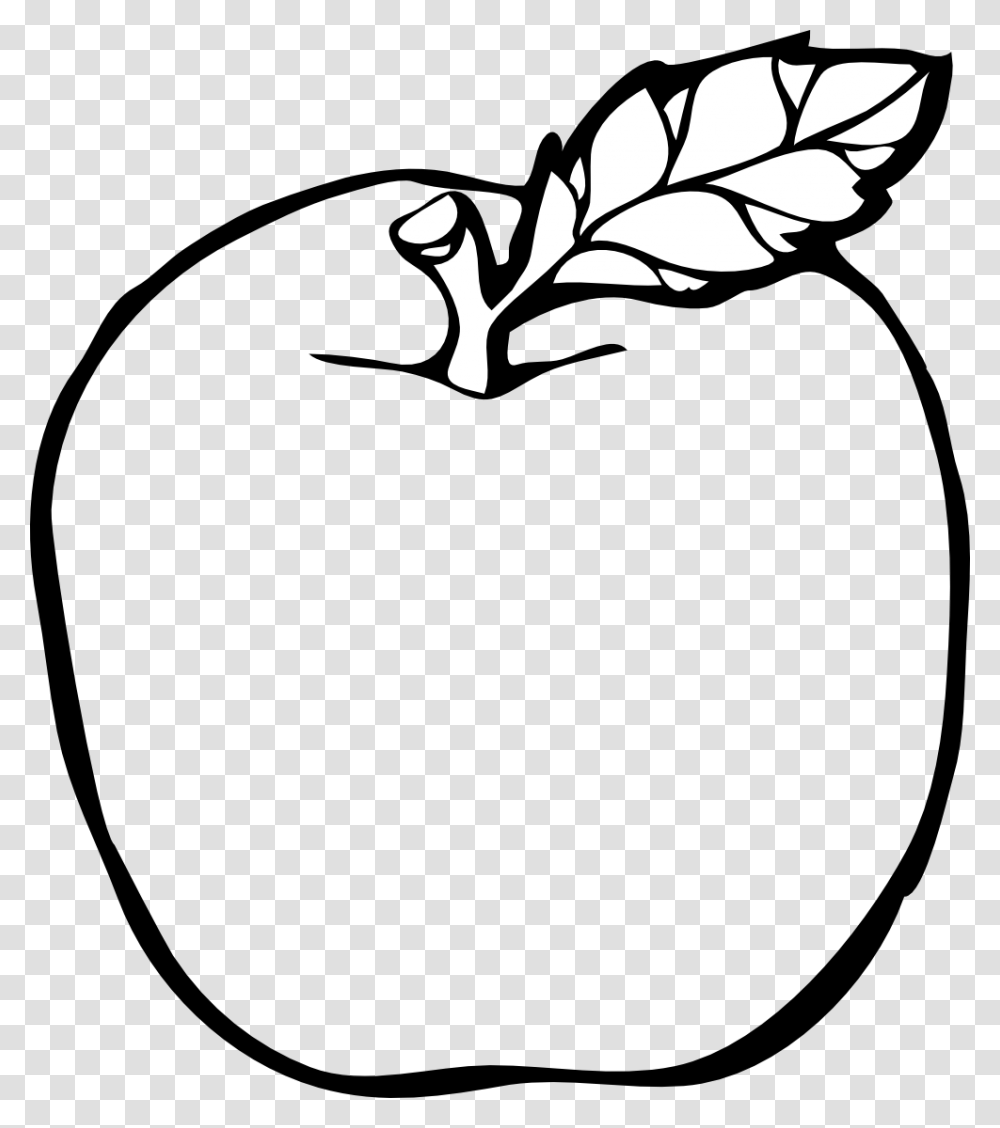 Goal Clipart Black And White, Plant, Fruit, Food, Apple Transparent Png