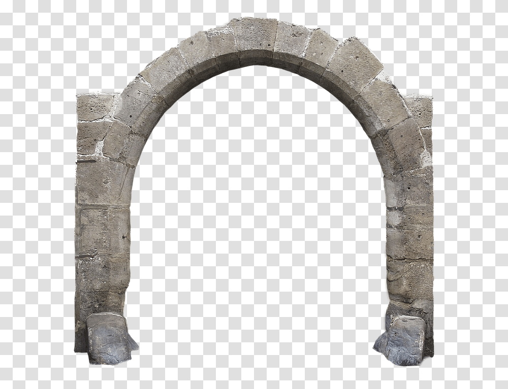 Goal Portal Sand Stone Natural Stone Historically Portal Piedra, Architecture, Building, Arched, Axe Transparent Png