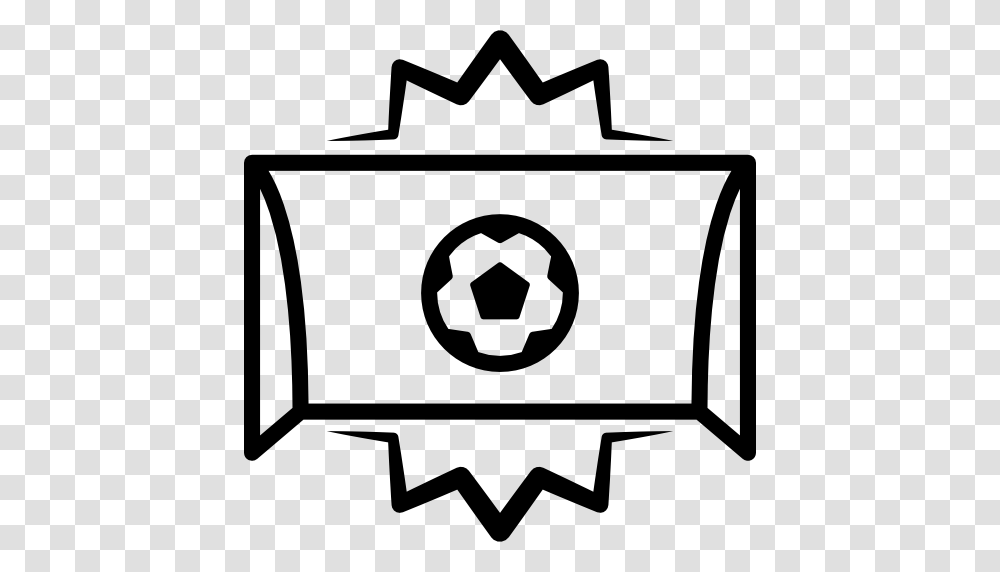 Goals Icon, Stencil, Label Transparent Png