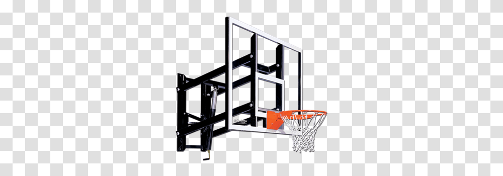 Goalsetter Gs60 60 Wall Mount Basketball Goal Ace Game Basketball Board In Wall, Hoop, Handrail, Banister, Utility Pole Transparent Png