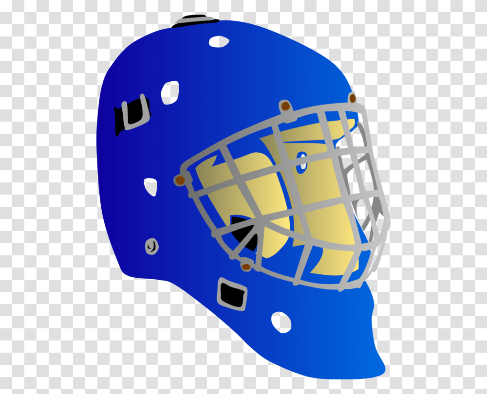 Goaltender Mask Ice Hockey Stick Hockey Puck, Apparel, Helmet, Football Helmet Transparent Png