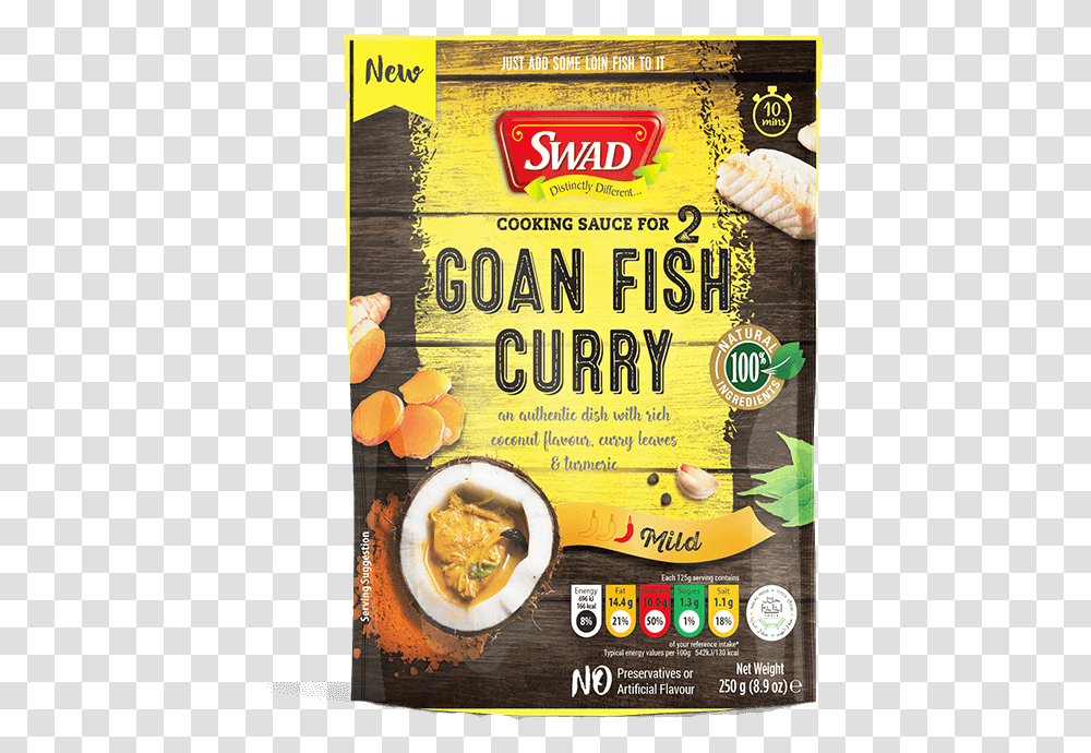 Goan Fish Curry Sauce Curry, Plant, Food, Advertisement, Poster Transparent Png