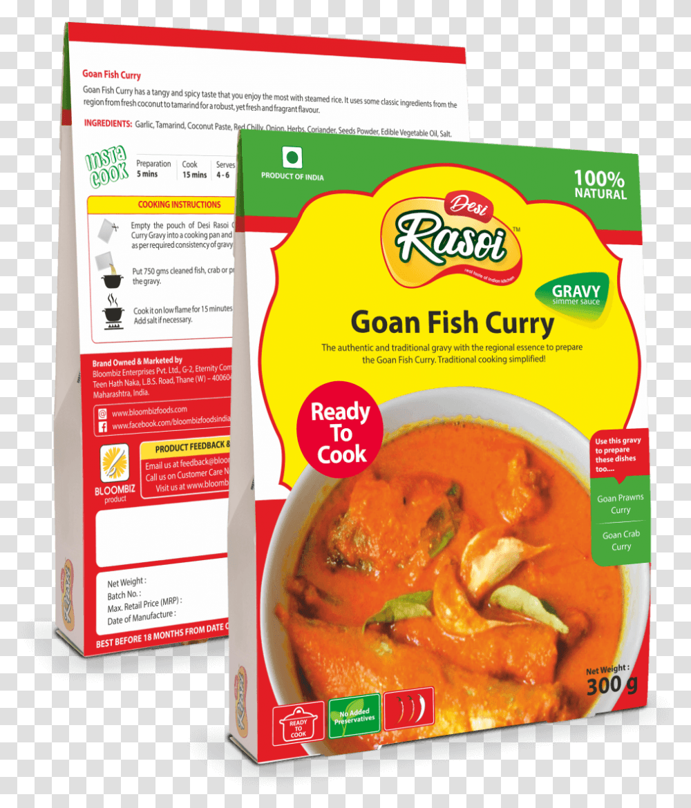 Goan Fish Curry - Bloombizfoods, Dish, Meal, Bowl, Plant Transparent Png