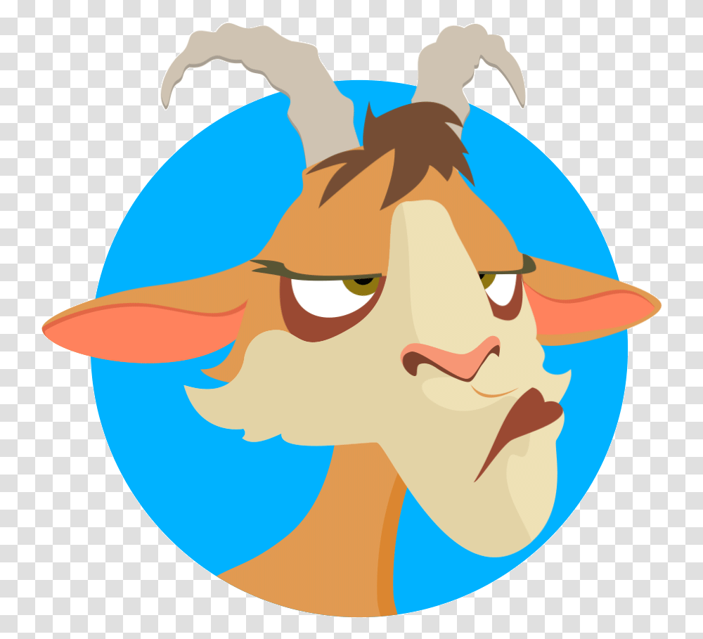 Goat Clipart Animation Ferdinand Lupe The Goat Gif, Angry Birds, Face Transparent Png