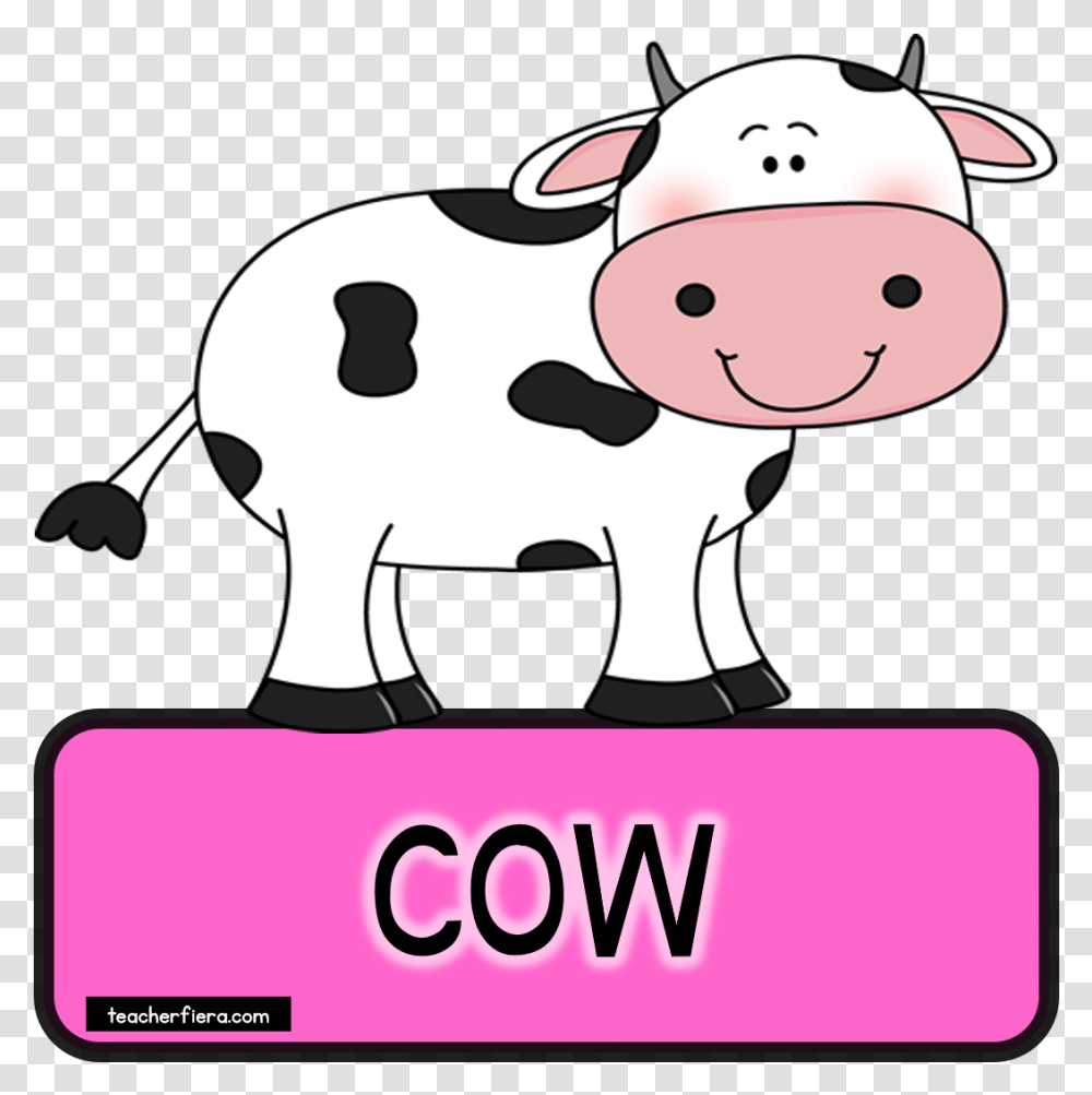 Goat Clipart Bakri Cute Cow Clipart Black And White, Cattle, Mammal, Animal, Dairy Cow Transparent Png