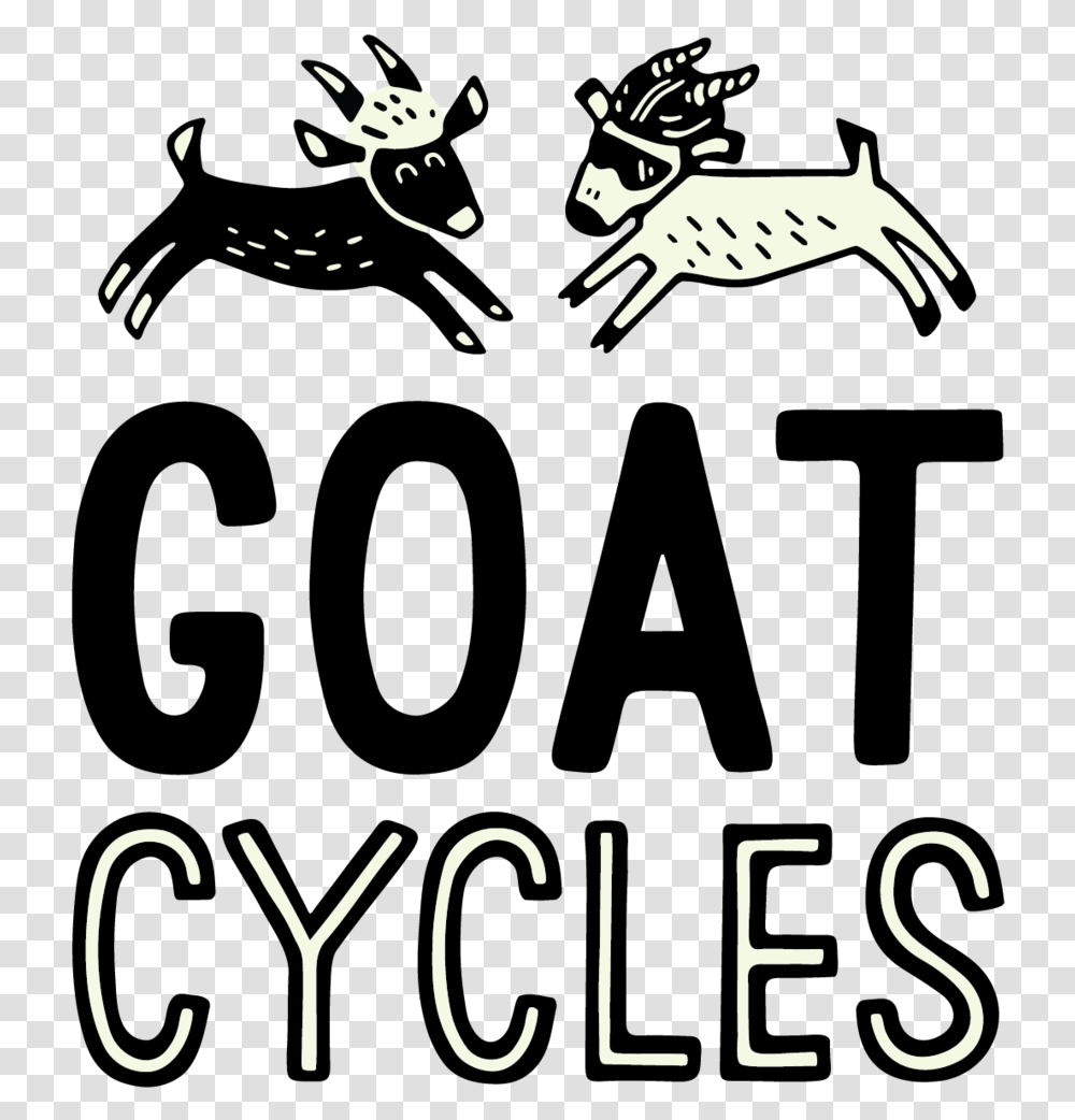 Goat Cycles Bike Shop New Zealand, Text, Alphabet, Number, Symbol Transparent Png
