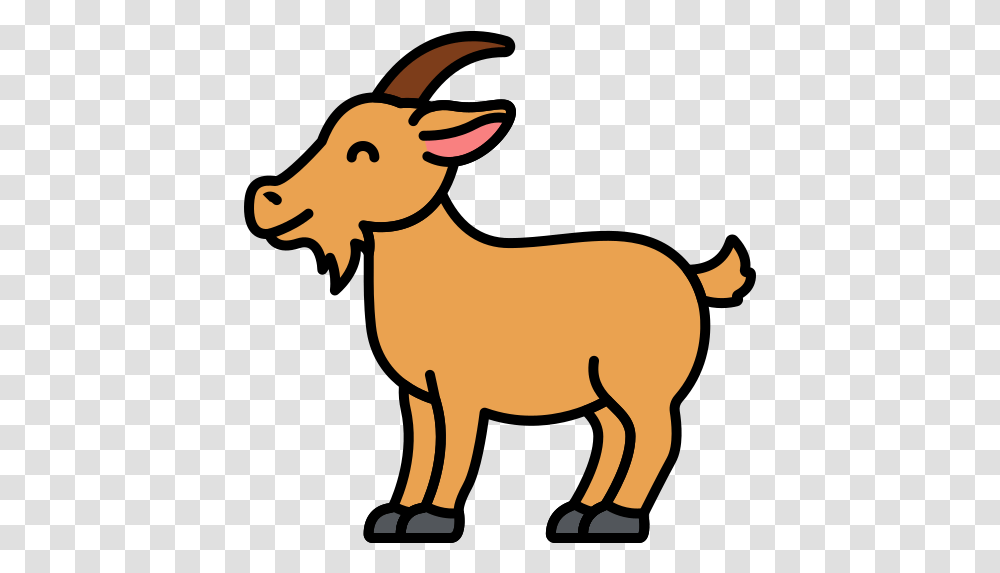 Goat Free Animals Icons Bode Animal, Mammal, Horse, Mountain Goat, Wildlife Transparent Png