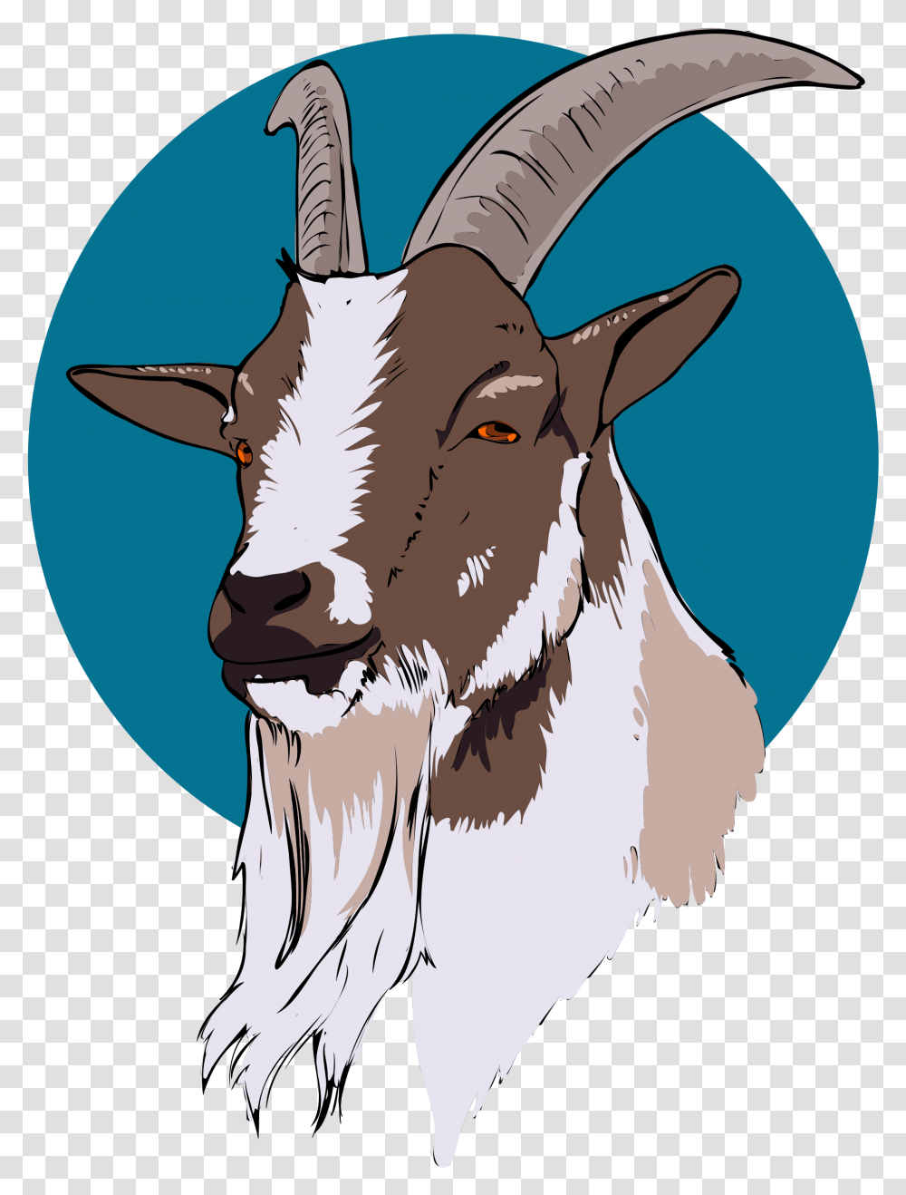 Goat Head Boer Goat Head, Mammal, Animal, Mountain Goat, Wildlife Transparent Png