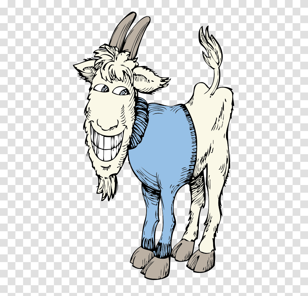 Goat In A Sweater Clip Arts For Web, Animal, Mammal, Person, Human Transparent Png
