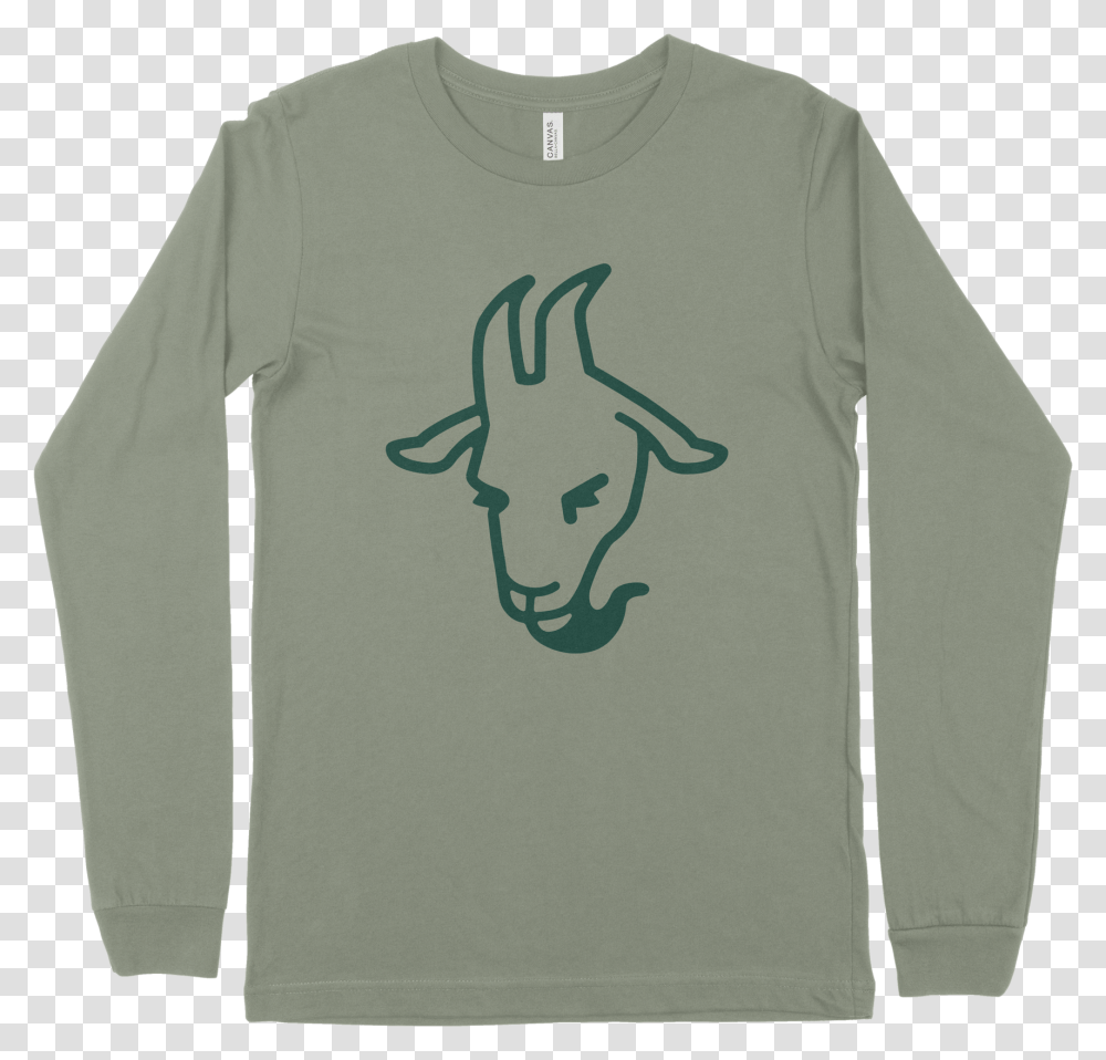Goat Patch Icon Light Green Long Sleeve - Colorado Springs Brewery Brewing Company, Clothing, Apparel, Shirt, T-Shirt Transparent Png