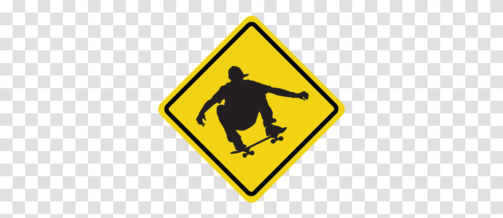 Goat Road Signs Image Wall Decal, Person, Human, Symbol, Skateboard Transparent Png
