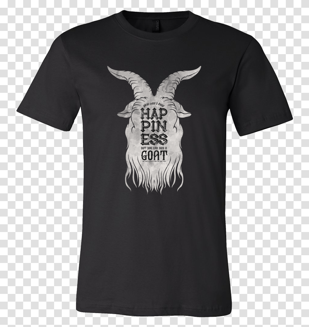 Goat Silhouette American Powertrain Save The Stick, Apparel, T-Shirt, Sleeve Transparent Png