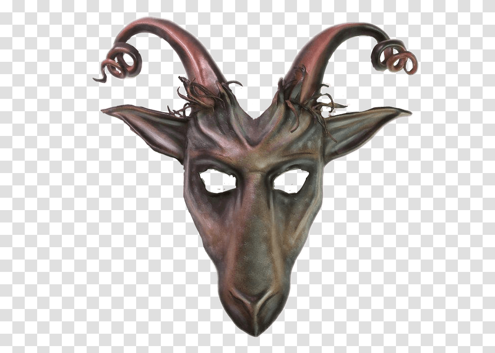 Goat Simulator Horn Mask With Background, Antelope, Wildlife, Mammal, Animal Transparent Png
