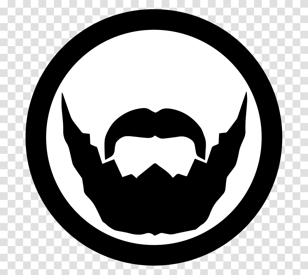 Goatee Clipart Beard Clipart, Stencil, Painting, Batman Logo Transparent Png