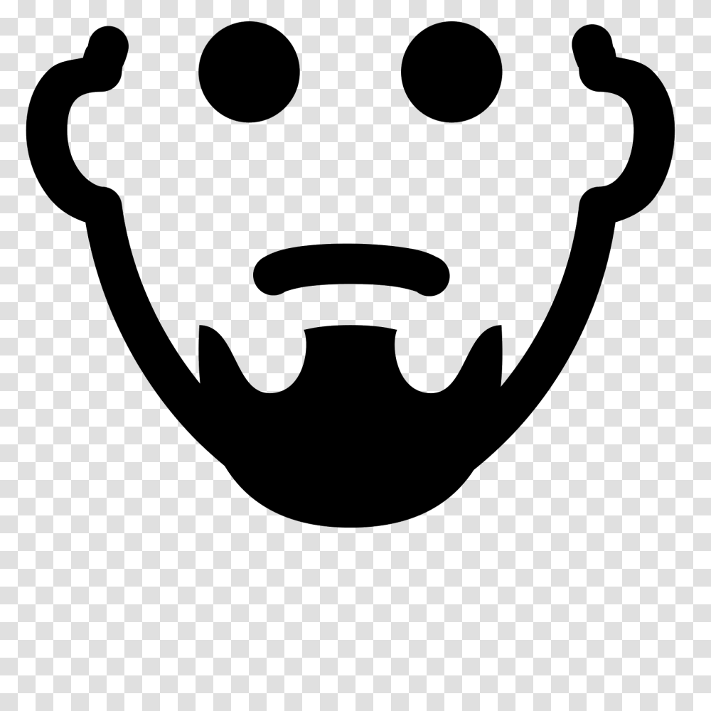 Goatee Icon, Gray, World Of Warcraft Transparent Png